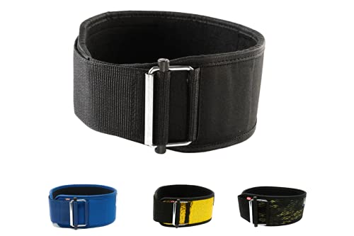 2POOD Snake Eyes Straight Weightlifting Belt | The Official Weightbelt of USAW | 4-inch Wide and Built for Support, Flexibility, and The Ability to Cross Train Easily (Medium)