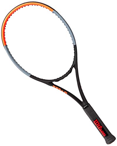 Wilson Tennis Racquet, Clash 98, For Children Over 11, Graphite, Black/Grey/Red, WR008611U4(unstrung)