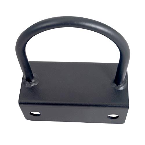 Sunny Health & Fitness Unisex's U-Ring Attachment for Power Racks and Cages – SF-XFA005, Black, One Size