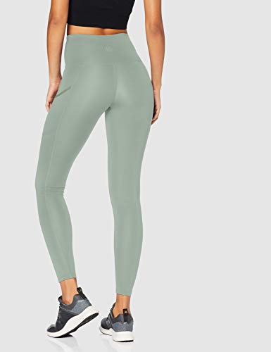 Amazon Brand - AURIQUE Women's High Waisted Running Leggings With Side Pocket