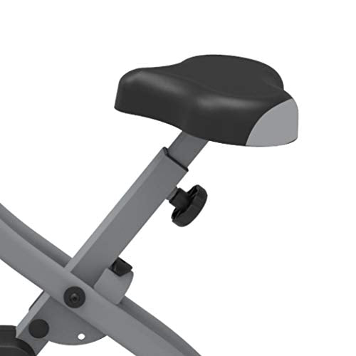 Fit4home ES-892 Fitness Exercise Bike Fold-able LCD Display Pulse Sensors Black Grey