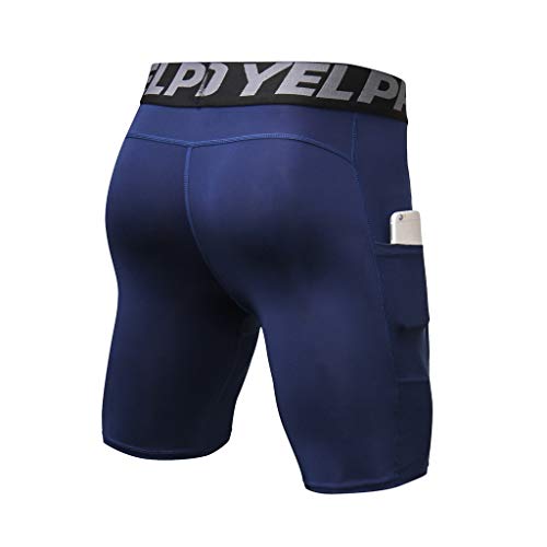 Mens Tight Gym Shorts Compression Shorts Men Base Layer Breathable Fit Training Shorts Mens Running Shorts Tight Bodybuilding Shorts Men Summer Ultralight Quick Dry Workout Shorts With Pockets