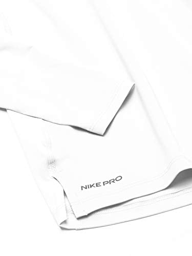 Nike Long Sleeve Tight Fit White Black - Gym Store | Gym Equipment | Home Gym Equipment | Gym Clothing