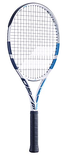 Babolat Evo Drive Women's Tennis Racket Adult Unisex 153-White Blue, Grip Size: 2