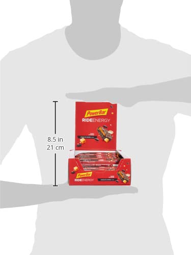 Power Bar Ride Energy Bar (18x55g) Chocolate Caramel Grey