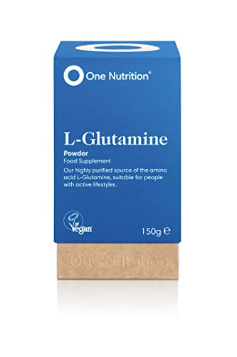 One Nutrition L-Glutamine - Highly Purified Amino Acid - No Fillers - No Binders - SportsNutrition Supplement - 150g Powder