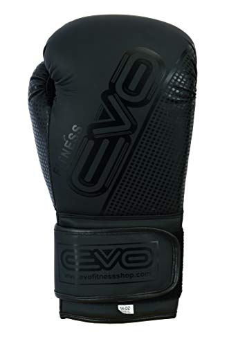 EVO Boxing Gloves (Black EVO Matt, 10 OZ) - Gym Store | Gym Equipment | Home Gym Equipment | Gym Clothing