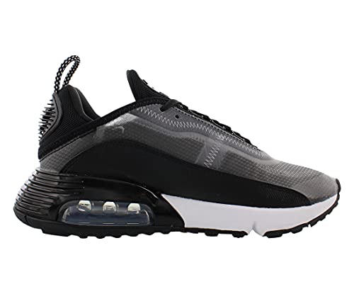 NIKE Womens Air Max 2090 Running Trainers CK2612 Sneakers Shoes (UK 5.5 US 8 EU 39, Black White Silver 002)