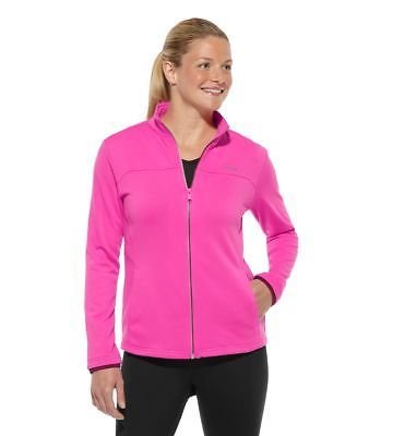 BNWT - Reebok Women's XL Fleece Gym Jacket - VC Speedstep - Vibetech - Pink Uk Size 20-22