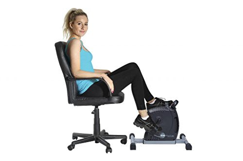 GYMMATE - Turns any chair into an exercise bike - Premium Quality Magnetic Mini Exerciser - Silky smooth, quiet impact free resistance excellent for home, office or therapeutic use and a great alternative to cumbersome upright bikes. - Work out both legs