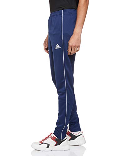 adidas Men Core 18 Training Pants - Dark Blue/White, M