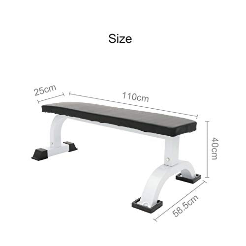 Shoze 108 CM Dumbbell Fitness Flat Bench Home Fitness Chair Weight Lifting Press Bench Dumbbell Bench Press Special Flat Bench For Gym Workout