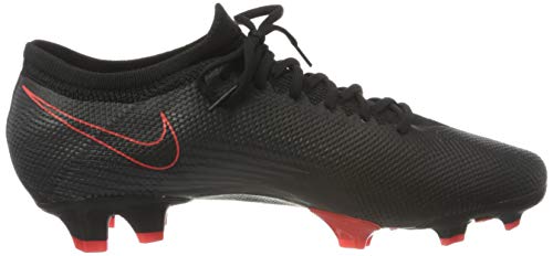 Nike Unisex Vapor 13 Pro FG Football Shoe, Black Black Dark Smoke Grey, 7 UK