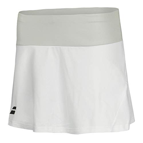 Babolat Girls Core Skirt White Light Grey 164 Outerwear