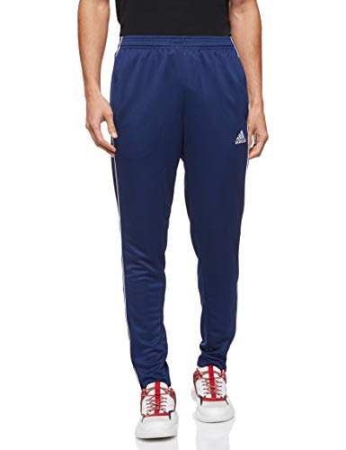 adidas Men Core 18 Training Pants - Dark Blue/White, M