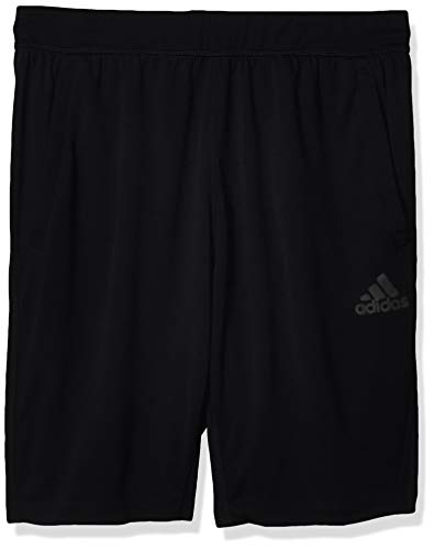 adidas Men's 3S KN SHO Shorts, Black, X-Large
