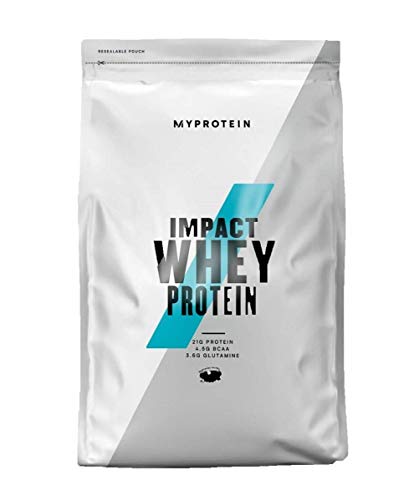 Myprotein Impact Whey Protein Powder. Muscle Building Supplements for Everyday Workout with Essential Amino Acid and Glutamine. Vegetarian, Low Fat and Carb Content - Strawberry Cream, 5kg