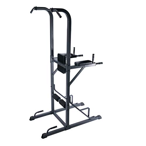 FIT4HOME Pull Up Workout Station | Body Building, Strength Training, Weight Lifting | TF-7509 Black