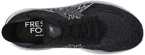 New Balance Men's 1080v10 Fresh Foam Running Shoe, Black/Steel, 10.5 Wide
