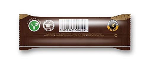 MAXIMUSCLE Natural Bar Coffee Hazelnut Flavour 18 Bars,11266