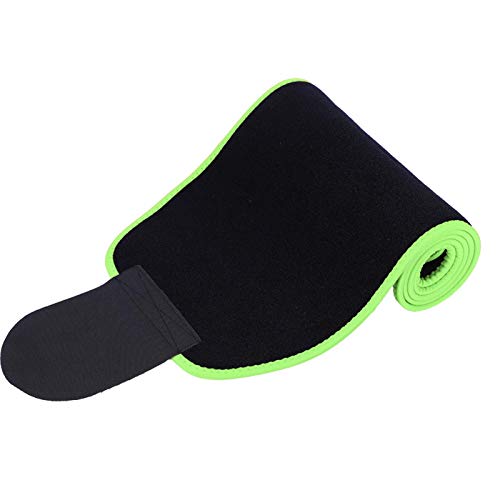 Exercise Belt, Gym Fitness Belt, Weightlifting for Lifting Weightlifting(Fluorescent green, L)