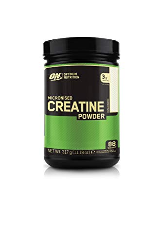 Optimum Nutrition Micronised Creatine Monohydrate formulated for Muscle Development By On Unflavoured, 88 Servings, 317 g