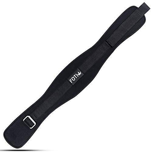 Fotix Weight Lifting Belt Pro Quality Neoprene Back Support Gym Belt With Speed Grip Strip Closure And Stainless Steel Hook And Loop Design - 6