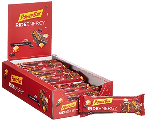 Power Bar Ride Energy Bar (18x55g) Chocolate Caramel Grey