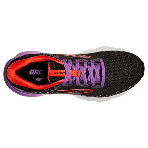 Brooks womens 1203691B013 Running Shoe, Black Bellflower Fiesta, 4.5 UK