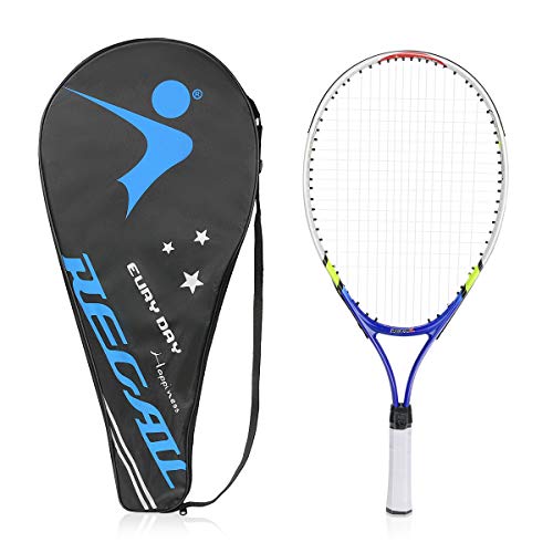 Achort Tennis Racket for Boys Girls 23 inch Childrens Tennis Racket with Portable Carry Case Junior Radical Tennis Racquet Set for Kids