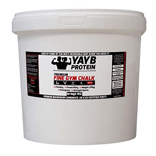 YAYB Premium Gym Chalk Powder - Made in UK/EU - Climbing Powder (50g (BAG))