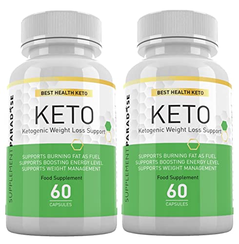 Best Health Keto Ketogenic Weight Loss Support - Keto Diet Pills with Enriched with Vitamins 120 Capsules