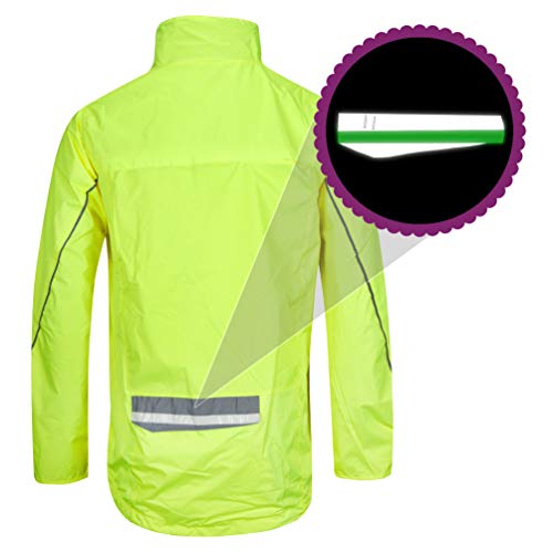 BTR Waterproof Cycling and Running Jacket Reflective & High Visibilty. XL 44-46 inches