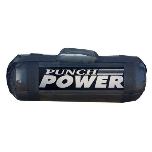 Power Cloth/Sand FILLED Bag Boxing MMA Training Fitness 5-40kg (Black) (Unfilled Bag)