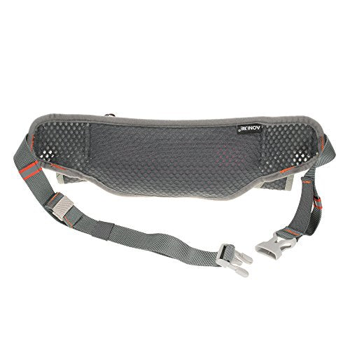 Lixada Running Hydration Belt Bottle Holder Belt Reflective Running Water Belt Fanny Pack Waist Packs with Two 170ml Water Bottle