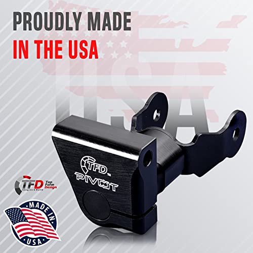 TFD The Pivot for Peloton Bikes (Original Models), Made in USA | 360° Movement Monitor Adjuster - Easily Adjust & Rotate Your Peloton Screen | Peloton Accessories