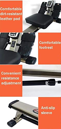 Dial Rowing Machine AMZOPDGS Rowing Machines, Rowing Machine,with HD Dial Display and ...