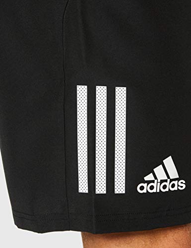adidas Club 3Str Short Sport Shorts - Black/White, Small