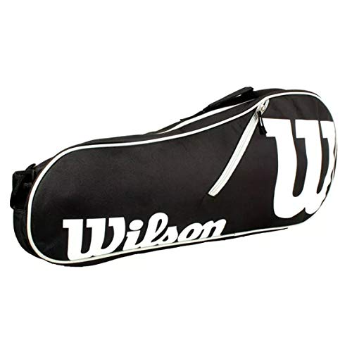 Wilson FBA_WRZ601403 Advantage II Tennis Bag-Black/White, 2 Racquet