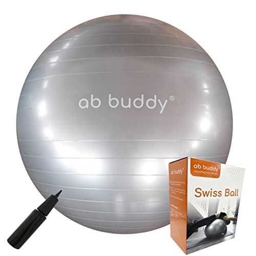ab buddy, Exercise Ball, Swiss Ball to Support Core Strength, Fitness Ball to Help Balance