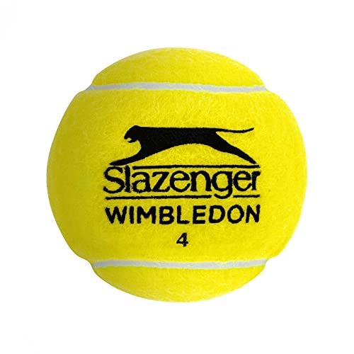 Slazenger Wimbledon (Tube Of 4) Tennis Balls Yellow One Size