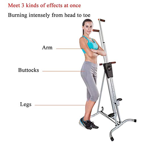 XLanY Vertical Climber Cardio Exercise Machine, Adjustable Steppers for Exercise, Space Walker, Home Fitness Equipment for High-intensity Interval Training