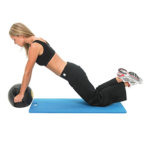 Fitness Mad Double Grip Medicine Ball | 7 Weights Available 4KG-10KG | Heavy Duty, Durable | Dual Handle | Functional Strength Training, Home Workouts, Fitness, Calisthenics and More