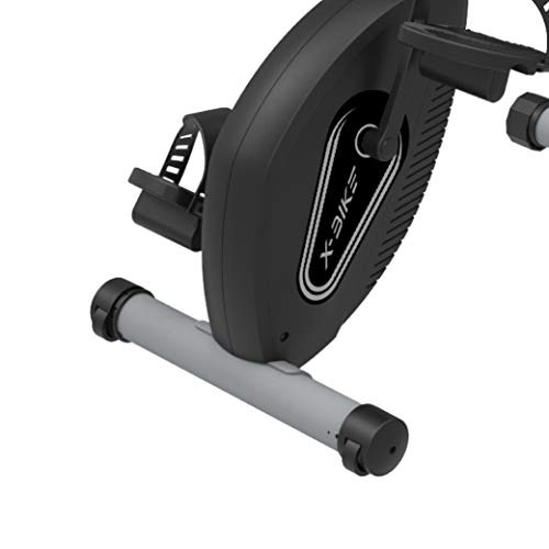 Fit4home ES-892 Fitness Exercise Bike Fold-able LCD Display Pulse Sensors Black Grey