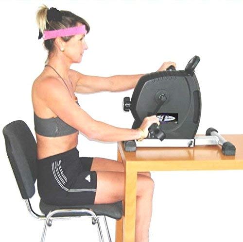 Original MagneTrainer ER a light, mini exercise bike - Top of the Range - Top of its Class. Premium magnetic cycle, ultra smooth, quiet, judder-free exercise, designed as an alternative to professional upright bikes. Leg and Arm exerciser, for general fit