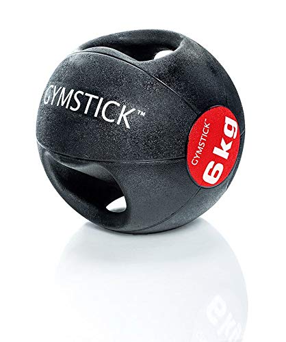 Gymstick Unisex's Medicine Ball With Handles, Multi-Colour, 6 kg