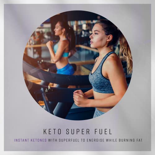 Nutrivized Keto Diet Pills - BHB - Premium Pure c8 MCT Oil - 1800mg - Exogenous Ketones - Weight Loss Formula for Men & Women - Contribute to Fatty Acid & Carb Metabolism - Made in The UK