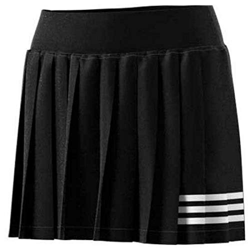 adidas Club Pleatskirt Women's Skirt, Womens, Skirt, GL5468, Black White, XS