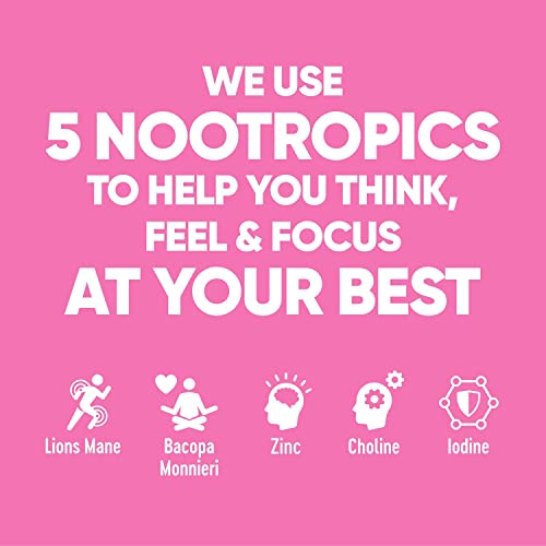 XITE Protein Bars Vegan Nootropic Healthy Snacks for Adults Lions