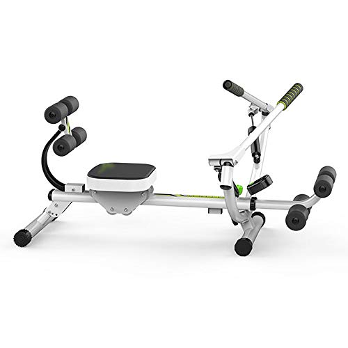 Rowing Machines, Rowing Machine,Home Foldable Magnetic Resistance Rowing Machine,Abdomen Stovepipe Rowing Device,with 12 Resistance Levels 3 Grades Slope